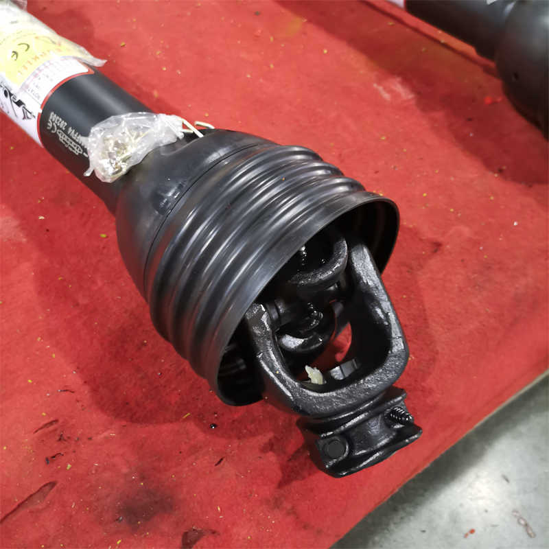 S42 1000MM FFV4 BLACK PTO Shaft with limiter Flange Plate Star Tube,Customer Made Length
