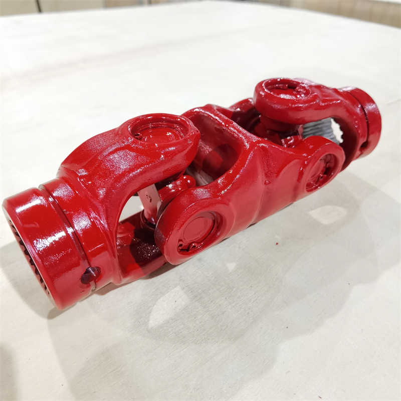 Red Spraying 23.8*61 Tractor Parts Pto Drive Shaft Double Joint Torque Limiter for Power Mower
