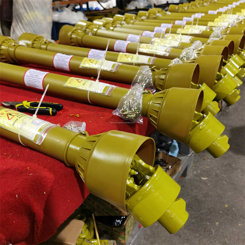 T2 Series Triangular Tubes 20hp 20 Horse Power Drive Shaft 1100mm with Overrunning Clutch RA1 and 05B Hidden Push Pin Yoke