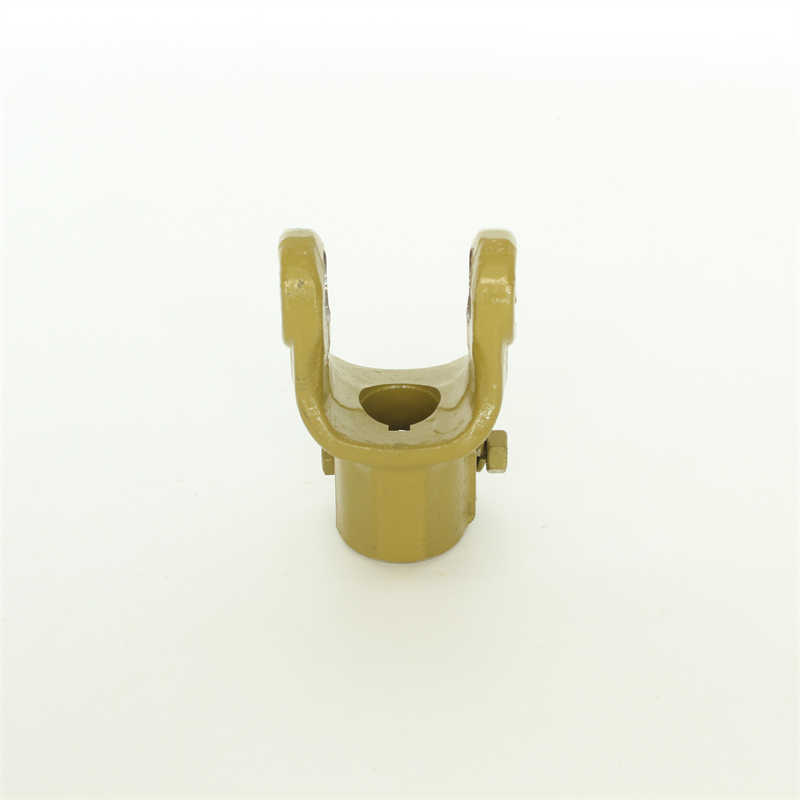 High Transmission Efficiency Round Yoke Plain Bore Yoke Keyway for Cultivators Tractors