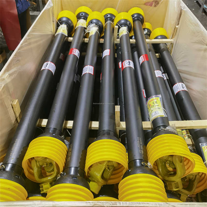 Yellow Spraying Flange PTO SHAFT with Large Horse Power Agriculture Machinery Parts
