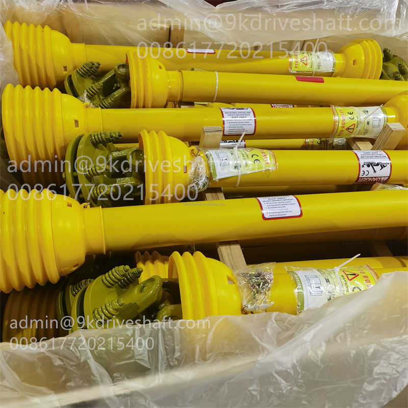 Yellow Spraying Flange PTO SHAFT with  Limiter