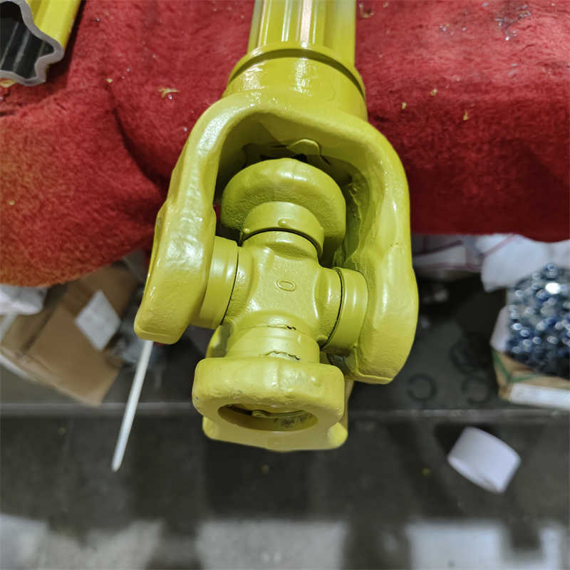 Pto Shafts Custom YELLOW PTO SHAFT 07ST Yokes Z21 Wholesale Steel Transmission Pto Cardan Drive Shafts