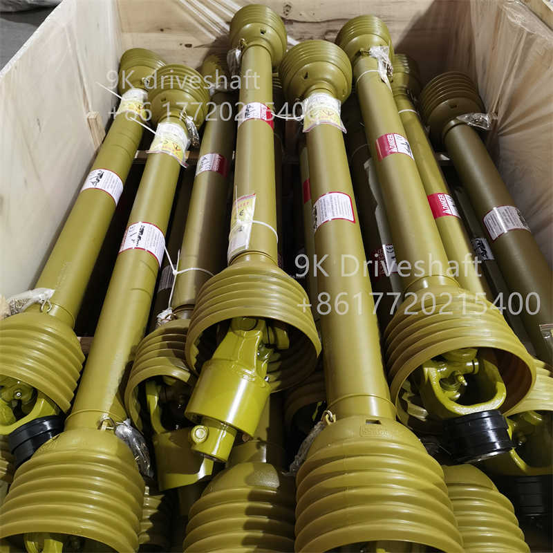 Rotavator Spare Parts Tractor Parts Universal Joint Cardan Shaft T6 Triangular Tube 1500 Japanese Tractor PTO Shaft