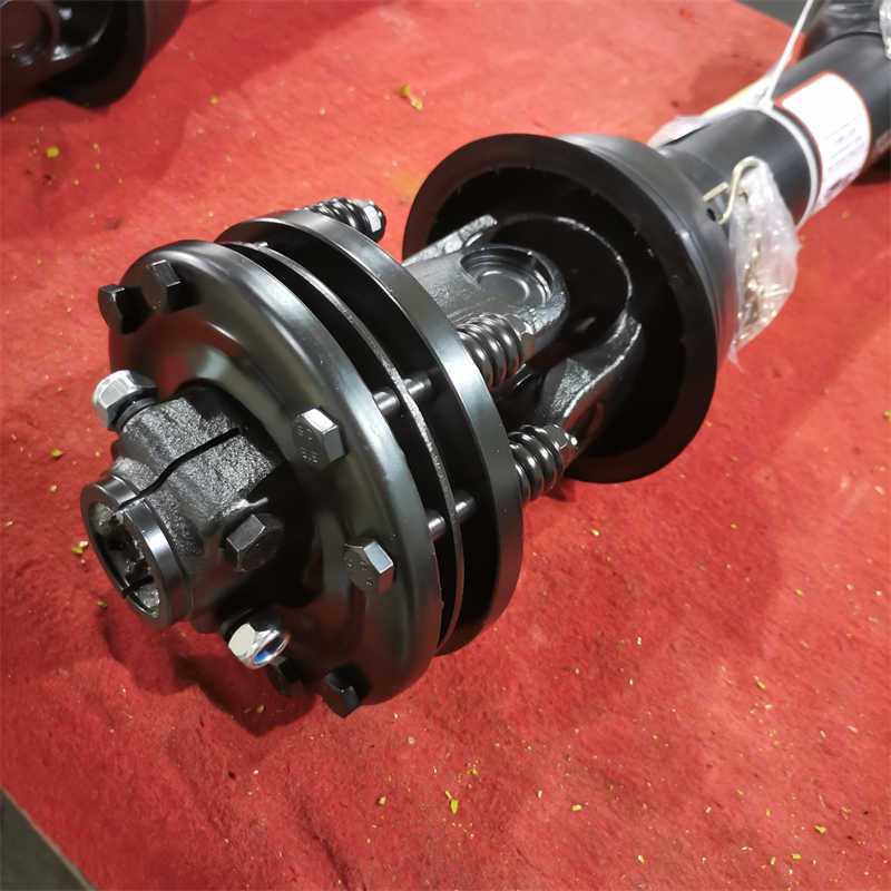 S42 1000MM FFV4 BLACK PTO Shaft with limiter Flange Plate Star Tube,Customer Made Length