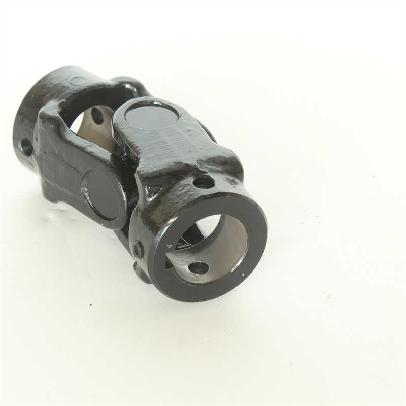 Factory Price Customized Size Black Steel Double Universal Joint for Power Transmission Parts