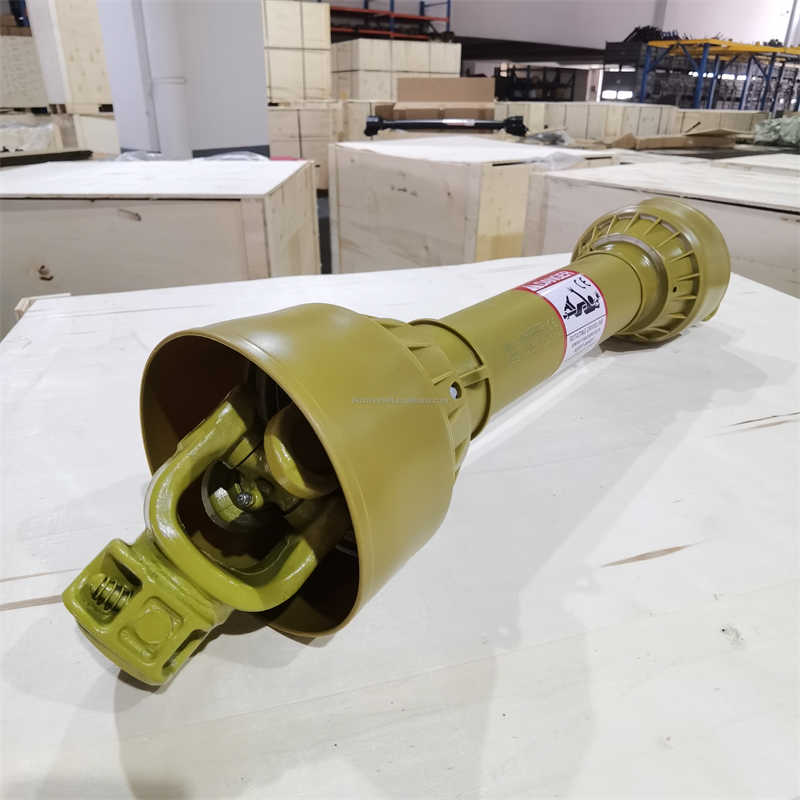 Yellow Straight Safety Shield Tractor Attachments and Implements  05B 800mm PTO Shaft Spline Yoke Z6