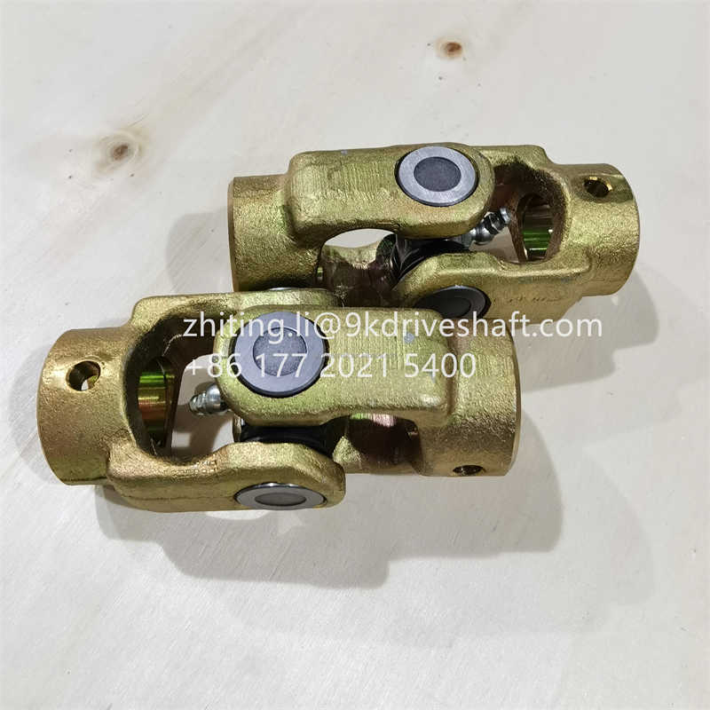 5-170X  Tractor Universal Joint Double Round Yoke Black Tractor Universal Joint