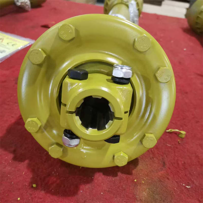 Factory Price Yellow PTO Shaft With Limiter Parts Customized Flexwing Cutters Tractor Parts 05B Yoke Shaft