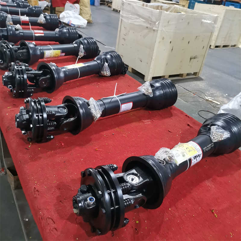 S42 1000MM FFV4 BLACK PTO Shaft with limiter Flange Plate Star Tube,Customer Made Length