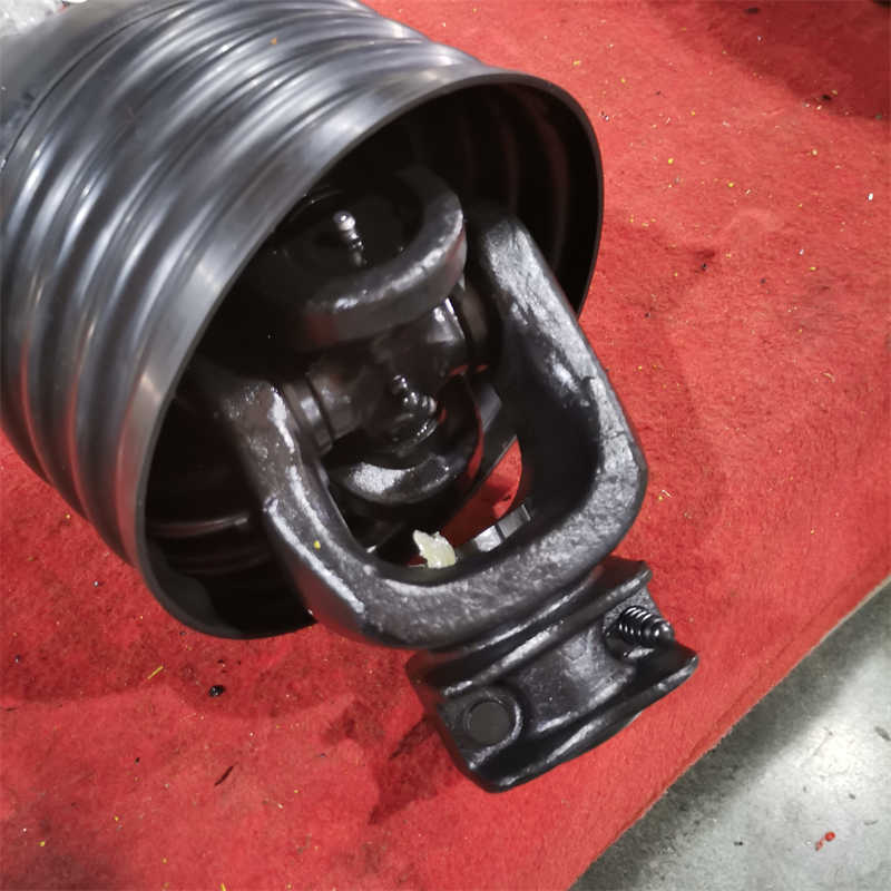 S42 1000MM FFV4 BLACK PTO Shaft with limiter Flange Plate Star Tube,Customer Made Length
