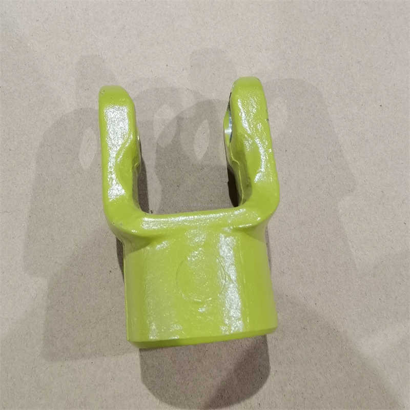 High Transmission Efficiency Round Yoke Plain Bore Yoke Keyway for Cultivators Tractors