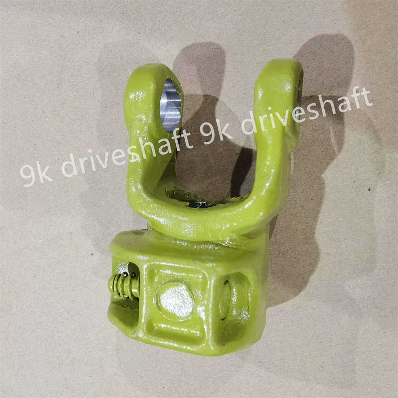 10hp Agricultural Machinery Parts Steel Splined Yoke Flight Yoke for PTO Shaft
