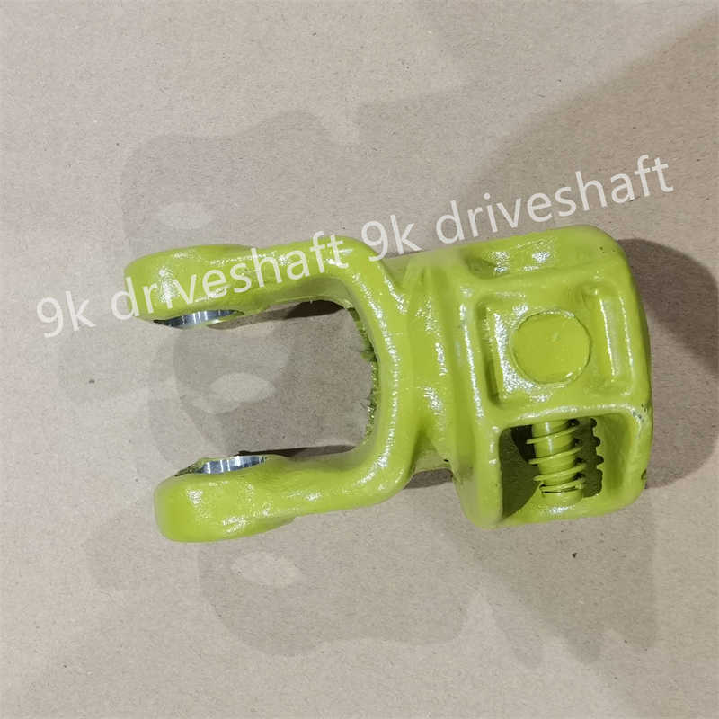 10hp Agricultural Machinery Parts Steel Splined Yoke Flight Yoke for PTO Shaft