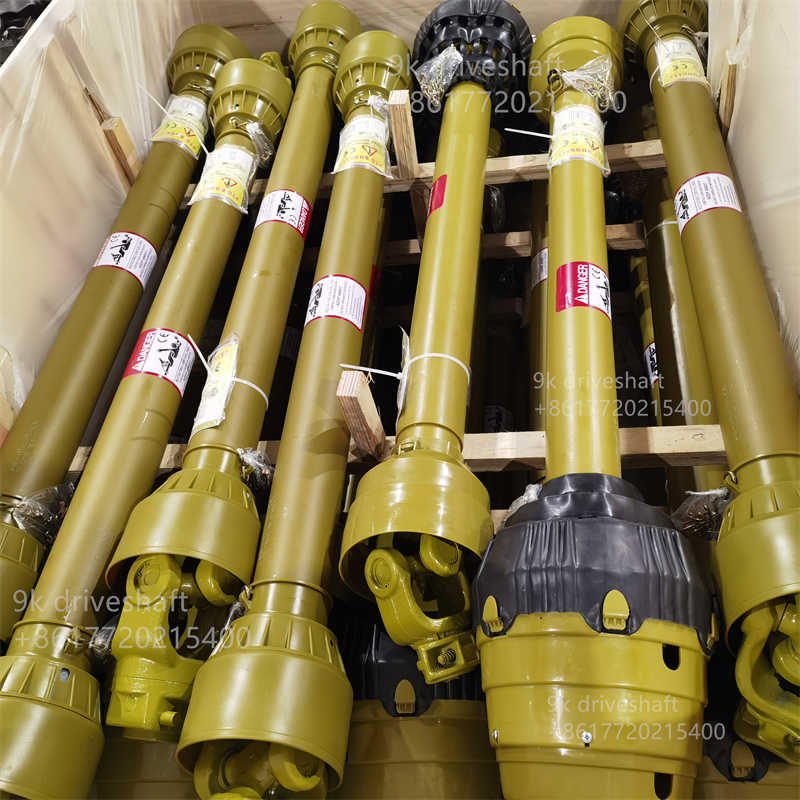 Heavy Duty Pto Shaft Driveline Agriculture Wide Angle T6 Cardan Yoke Joint Adapter Spline Tractor Part Pto Drive Shaft
