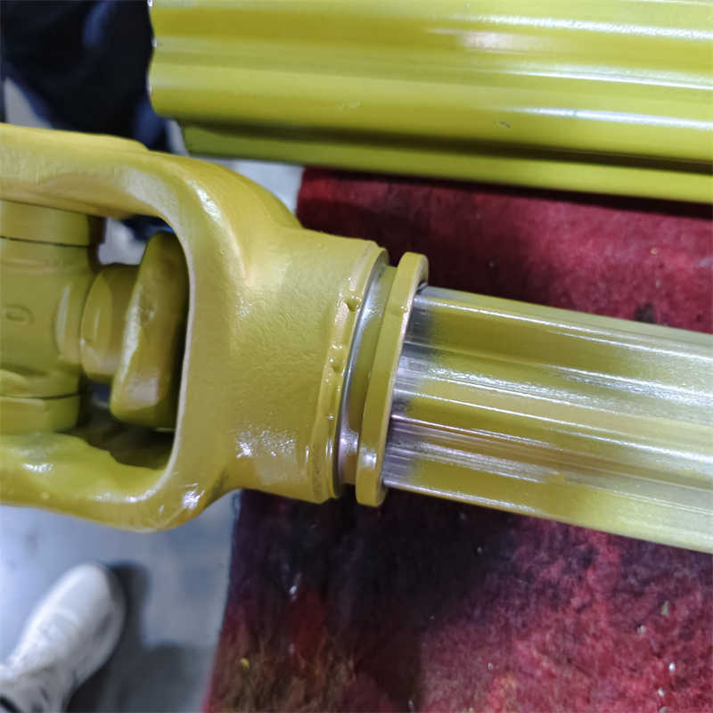 Pto Shafts Custom YELLOW PTO SHAFT 07ST Yokes Z21 Wholesale Steel Transmission Pto Cardan Drive Shafts