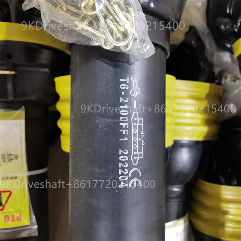 Plastic Guard Pto Shaft with Clutch Tractor Parts T6 2100 13B FF1 YBIIP PTO SHAFT FFV1 Limiter Clutch