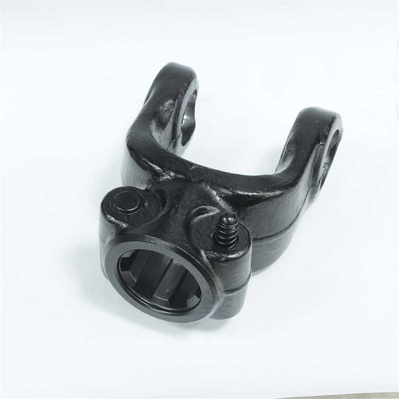 Raydafon OEM 39*118 Universal Joint Bearing 1 3/8 Z6 Spline Double Pin Yoke for PTO Shaft