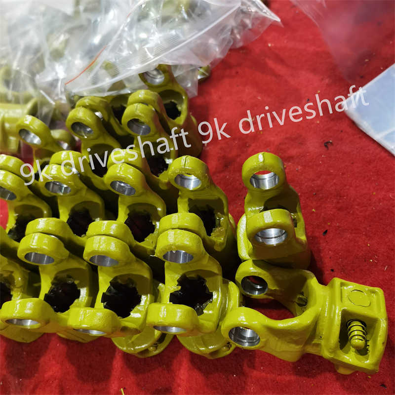 10hp Agricultural Machinery Parts Steel Splined Yoke Flight Yoke for PTO Shaft