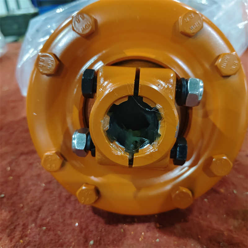 Orange Spraying Flange PTO SHAFT with Large Horse Power Agriculture Machinery Parts