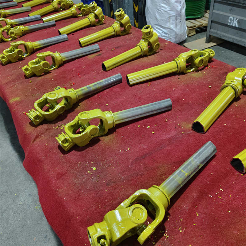 Pto Shafts Custom YELLOW PTO SHAFT 05B Yokes Z21 Wholesale Steel Transmission Pto Cardan Drive Shafts