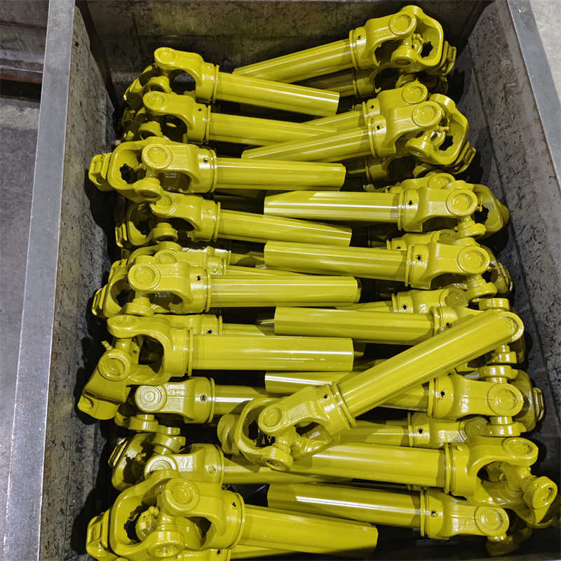 Pto Shafts Custom YELLOW PTO SHAFT 05B Yokes Z21 Wholesale Steel Transmission Pto Cardan Drive Shafts