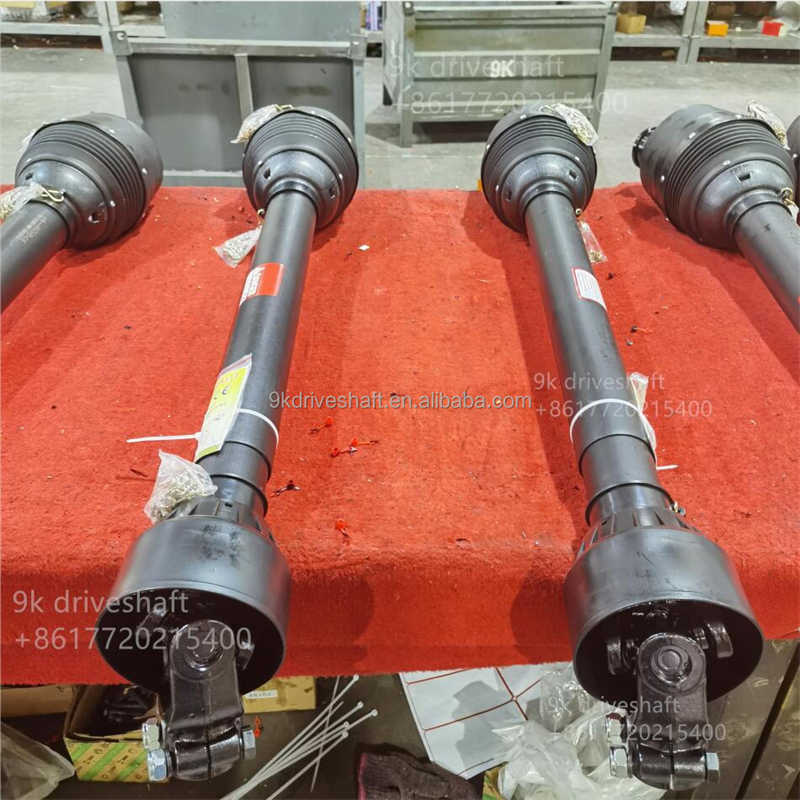 Black PTO Driveshaft for Tractor Attachments and Implements H96 T10-1650-SB PTO Shaft Spline Yoke Z6