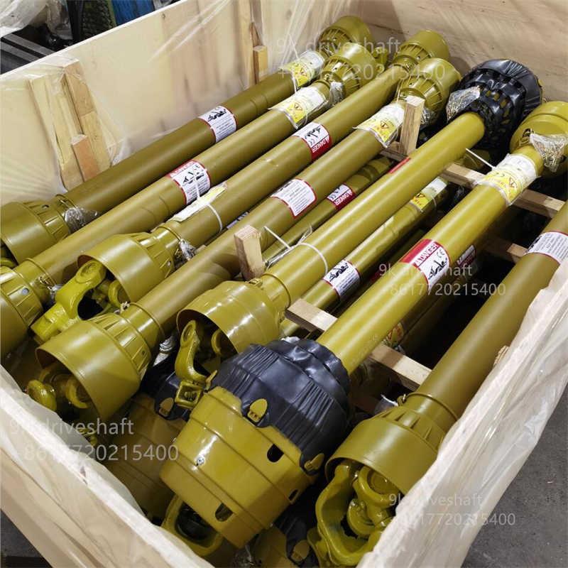 Heavy Duty Pto Shaft Driveline Agriculture Wide Angle T6 Cardan Yoke Joint Adapter Spline Tractor Part Pto Drive Shaft