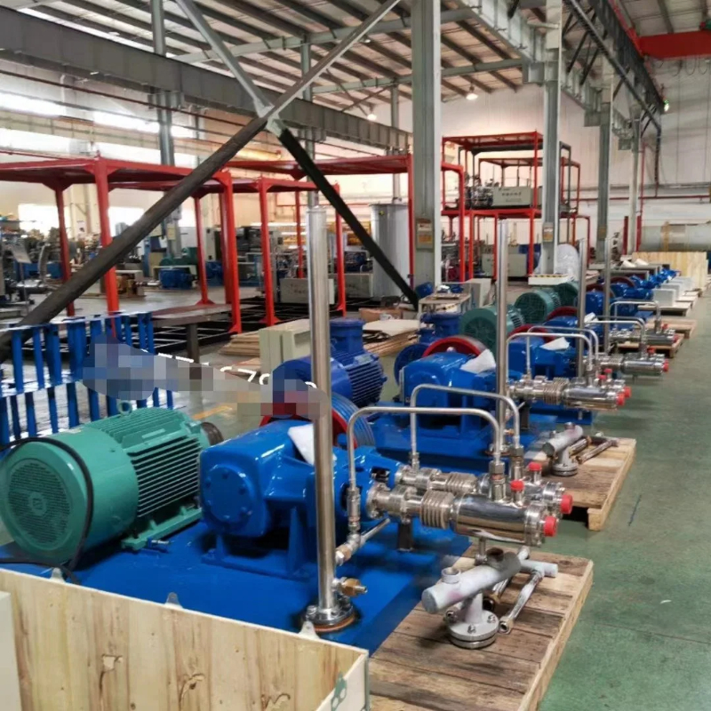 Cryogenic Liquid Piston Pump for Lox/Lar/Lin/LNG /Lco2 Cylinder Filling Large Flow